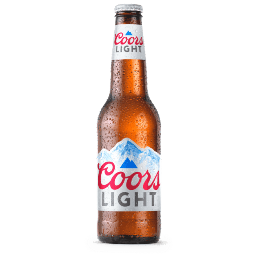 Coors Light bottle