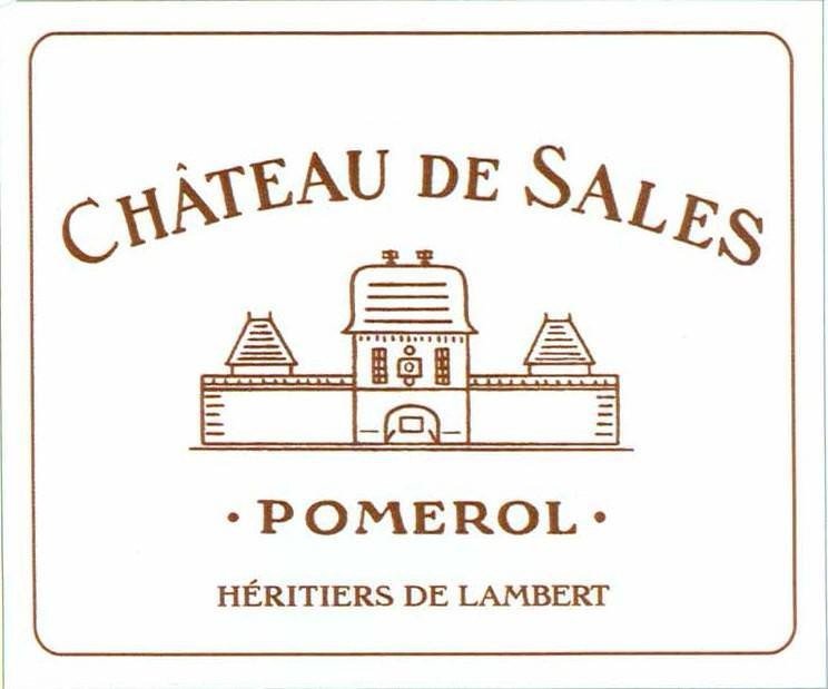 Château de Sales 'Pomerol' wine label