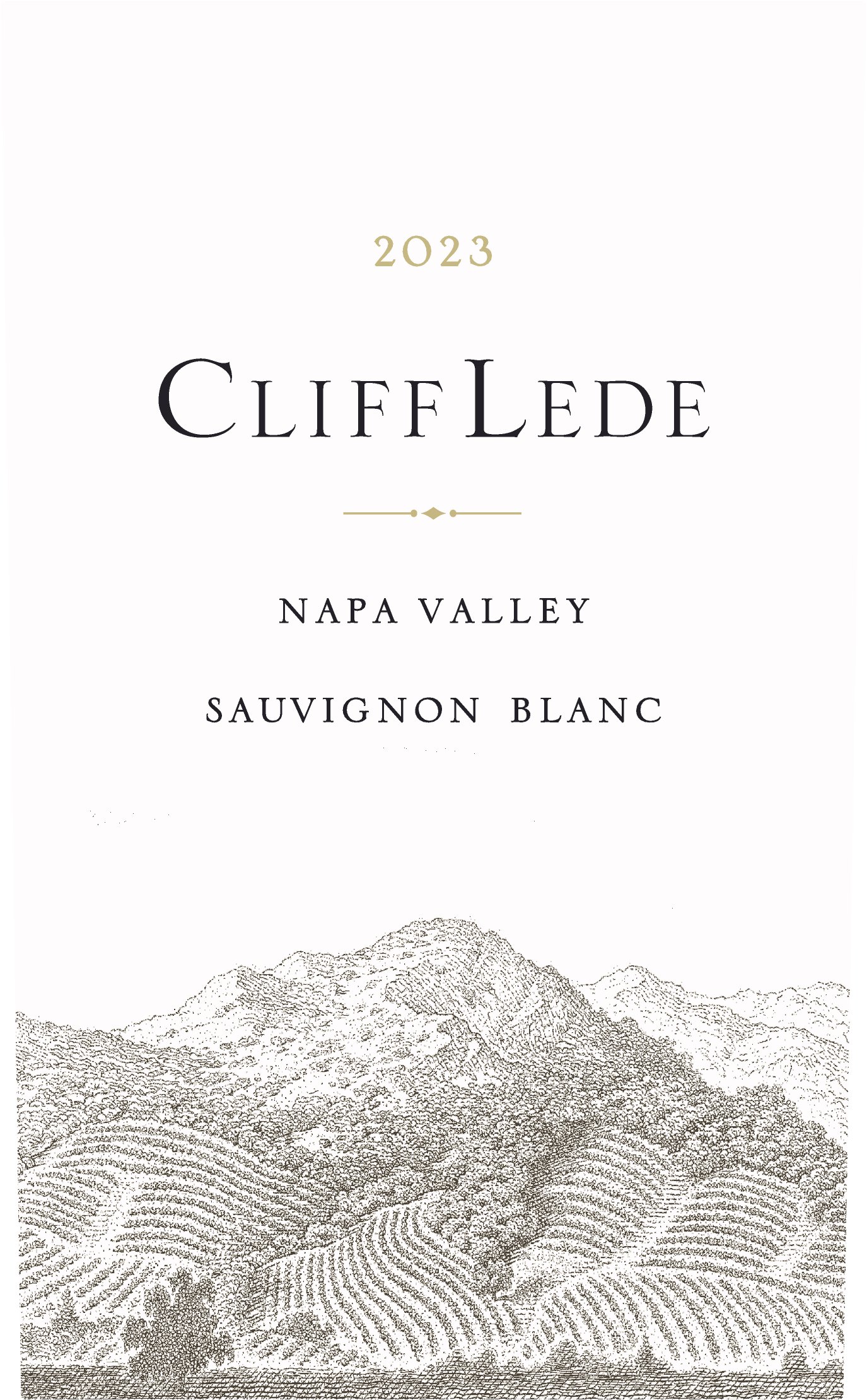 Cliff Lede Vineyards wine label