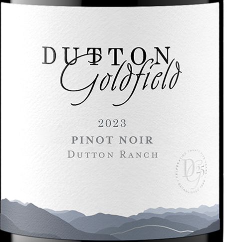 Dutton-Goldfield Winery Dutton Ranch wine label