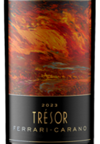 Ferrari-Carano 'Tresor' wine label