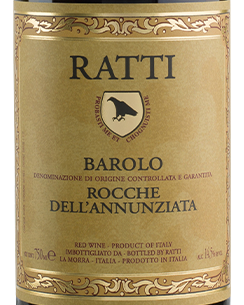 Renato Ratti wine label