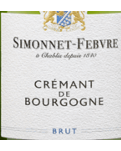 Simonnet-Febvre Crémant de Bourgogne Brut Blanc wine label