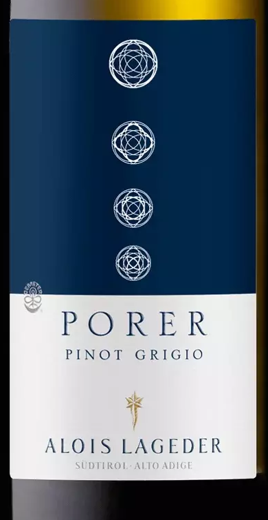 Alois Lageder PORER wine label