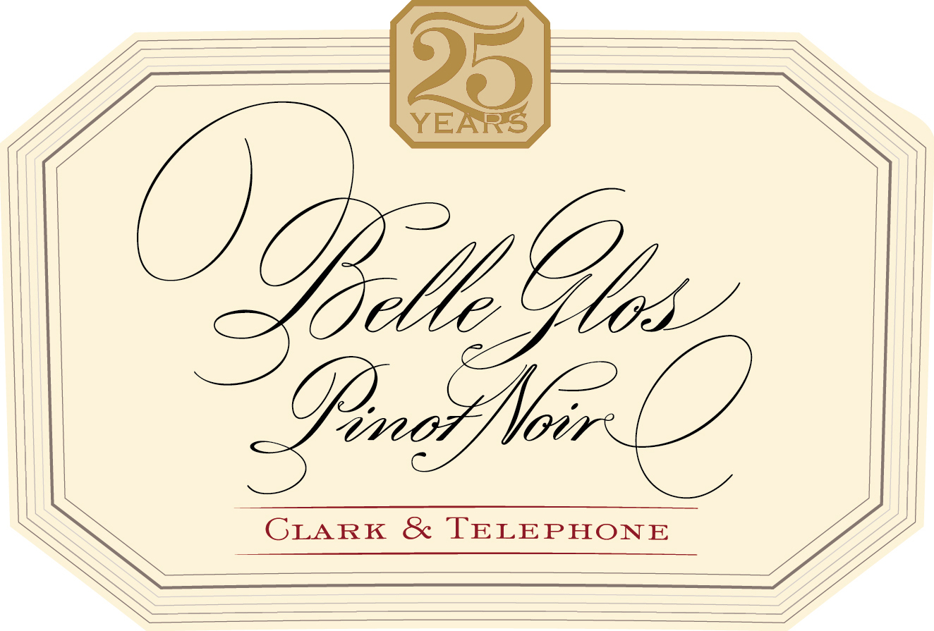 Belle Glos Clark & Telephone Vineyard wine label