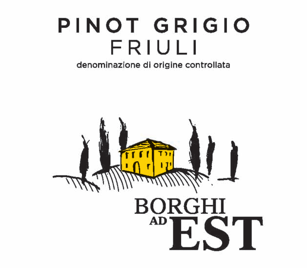 Borghi wine label