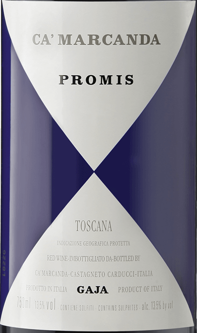 Gaja Ca'Marcanda 'Promis' wine label