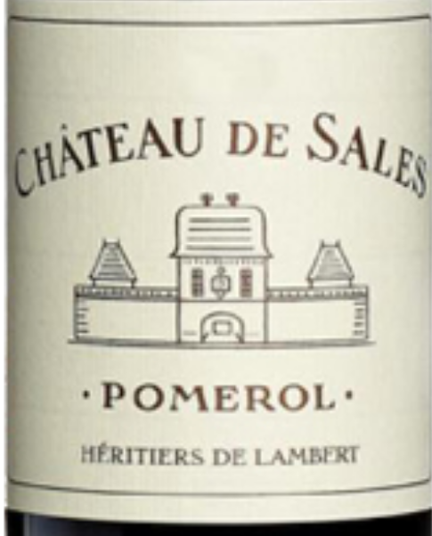 Château de Sales 'Pomerol' wine label