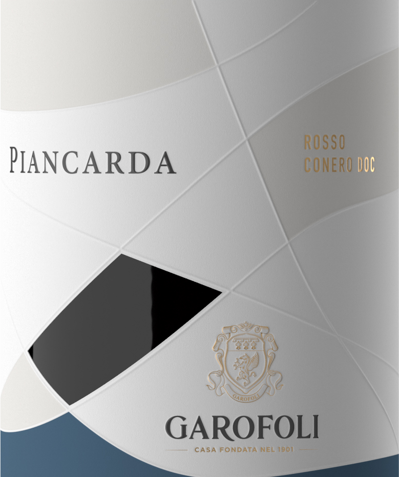 Garofoli Piancarda wine label
