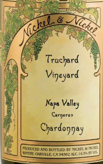 Nickel & Nickel “Truchard Vineyard” wine label