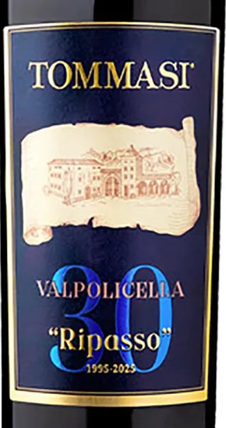 Tommasi wine label