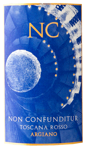 Argiano 'Non Confunditur' wine label