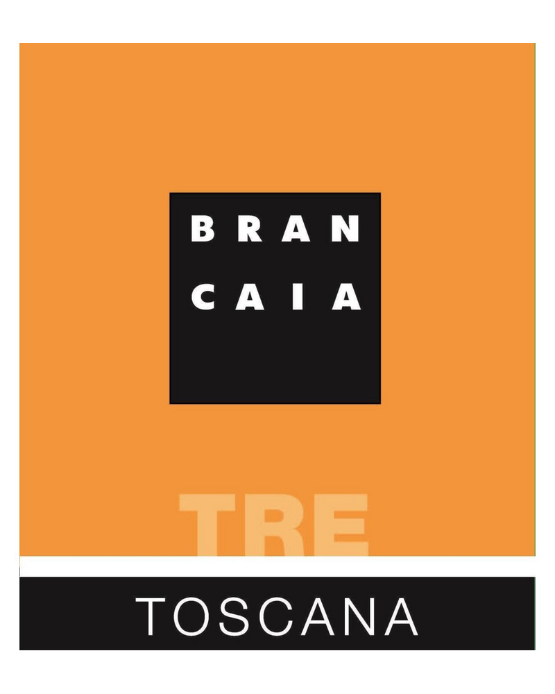 Brancaia Tre wine label