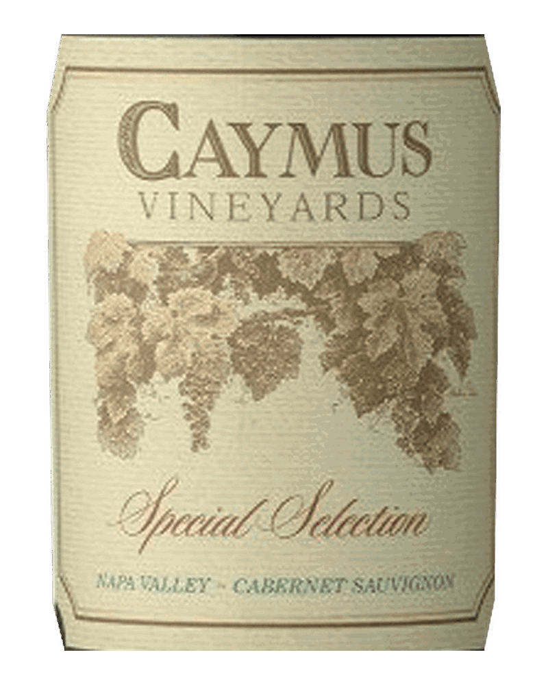 Caymus Special Selection wine label