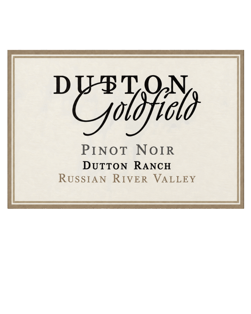 Dutton-Goldfield Dutton Ranch wine label