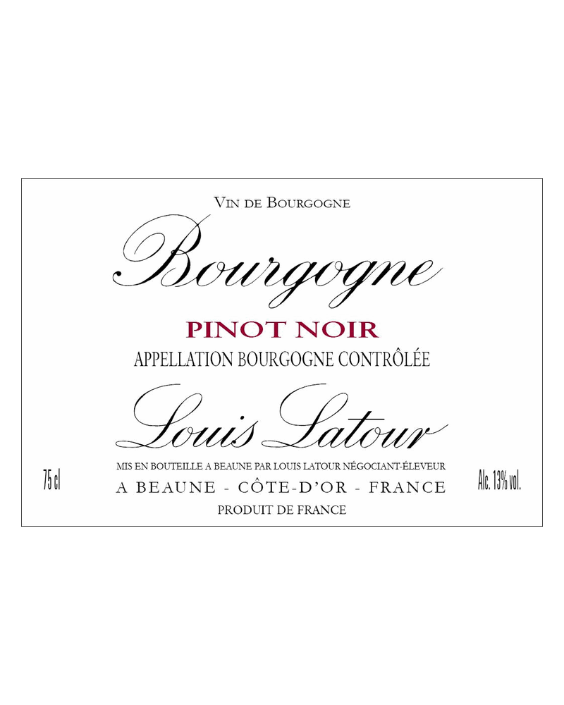 Maison Louis Latour wine label