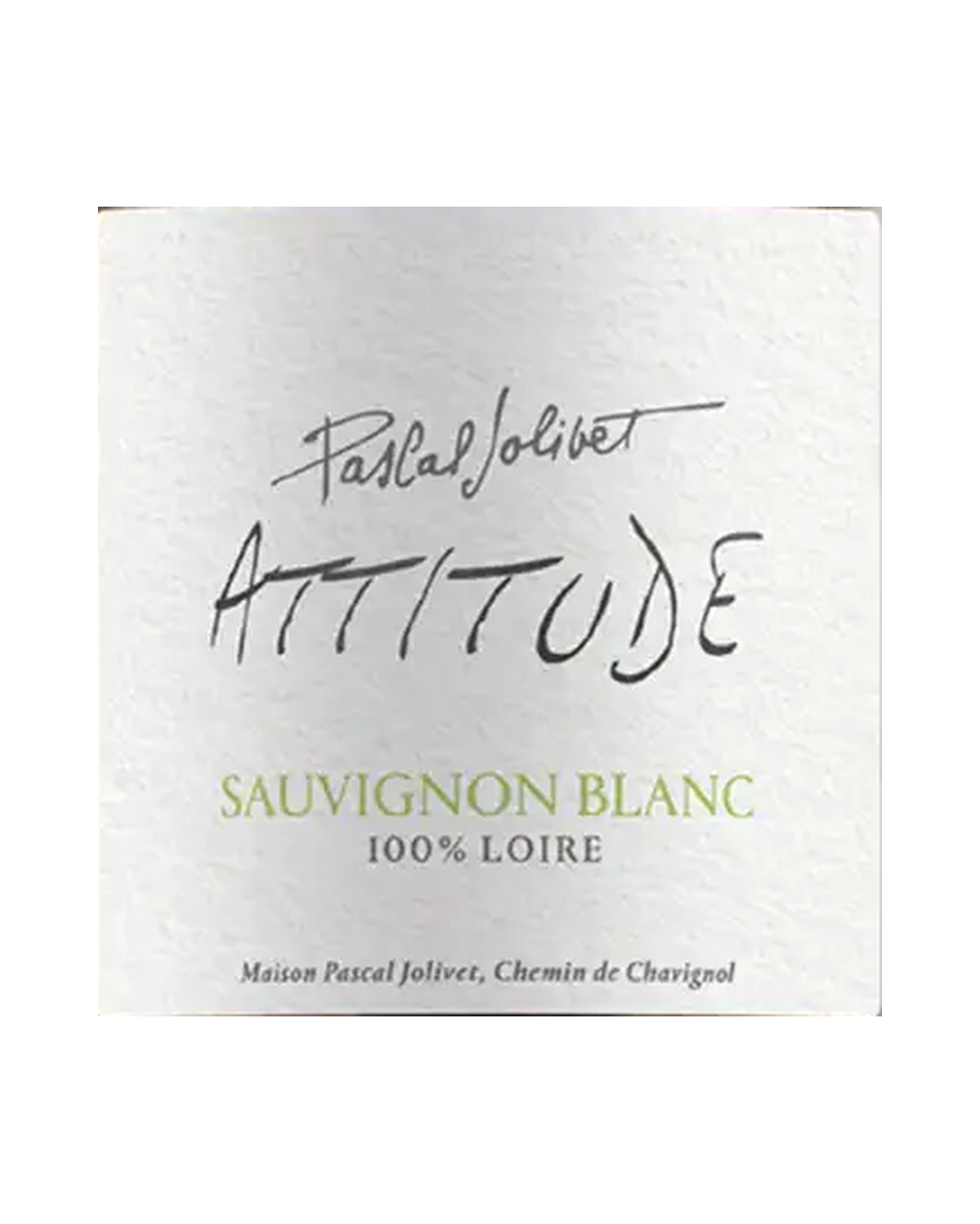Pascal Jolivet Attitude wine label