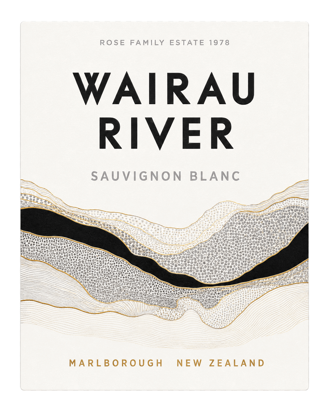 Wairau River Wines · Rose Family Estate wine label