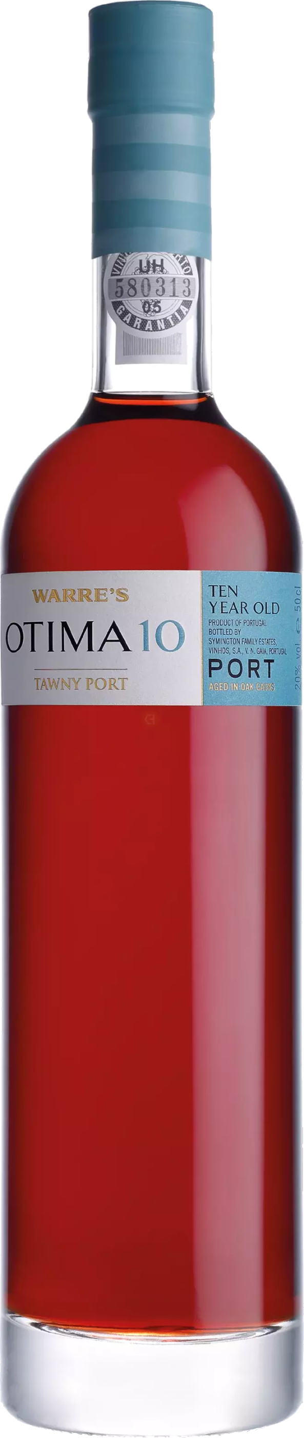 Warre's Otima 10-Year Old Tawny wine label