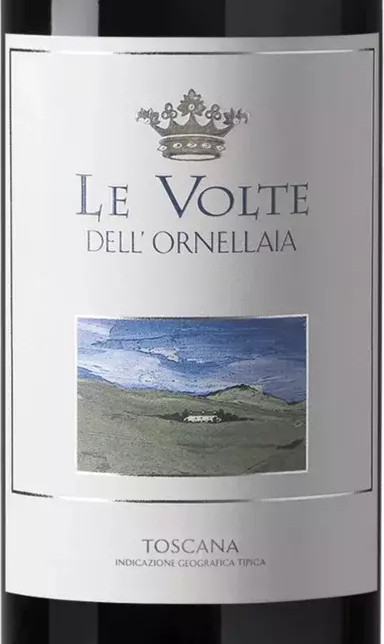 Le Volte dell'Ornellaia wine label